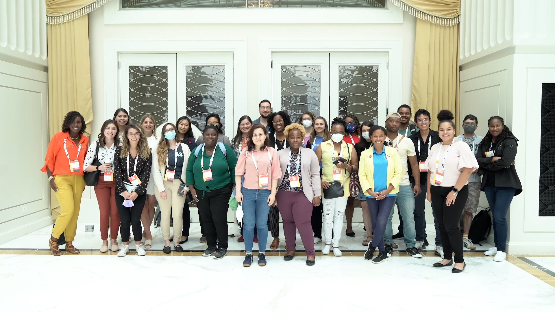 Imagem das pessoas que participaram como bolsistas de diversidade.